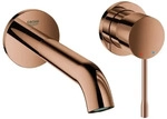 GROHE 2-Loch-WT-Wandbatterie Essence 29192_1 FMS Ausladung 183mm warm sunset,