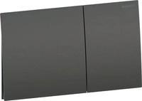 Geberit 115622QD1, Geberit Sigma70 Bet&auml;tigungsplatte, eckig, 2-Mengen-Sp&uuml;lung: