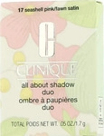 Clinique VCWK170000, Clinique All About Shadow Duo Seashell Pink / Fawn Satin female