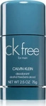 Calvin Klein 66446, Calvin Klein CK Free Deodorant Stick 75 ml male, Grundpreis: