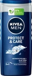 NIVEA 83611, NIVEA MEN Protect & Care Shower Gel 250 ml female, Grundpreis: &euro;
