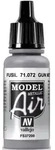 Vallejo | Model Air 051 - 100, Farbton: 072 Gun Metal