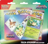 Pokemon Karmesin & Purpur Prismatische Entwicklungen TECH-Sticker Kollektion 3er