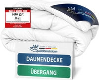DormiGood&reg; | Premium Daunendecke - 220 x 240 cm - &Uuml;bergangsdecke (W&auml;rmegrad 3)