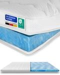 AM Qualit&auml;tsmatratzen | Premium Gelschaum-Topper 80 x 220 cm