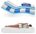 AM Qualit&auml;tsmatratzen | Premium 7-Zonen Taschenfederkernmatratze H3 - 150 x...