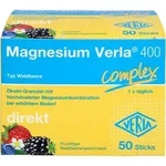 Magnesium Verla 400 Waldbeere Direkt-Granulat 50 ST