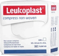 PZN-DE 17207076, BSN medical Leukoplast Compress Non-Woven Nst 10x10 4F 100 ST
