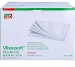 Vliwasoft Vlieskompressen 10x10 cm Steril 6L. 100 ST