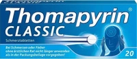 PZN-DE 03046735, A. Nattermann & Cie Thomapyrin Classic Schmerztabletten 20 ST