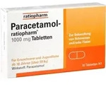 Paracetamol-Ratiopharm 1000 mg Tabletten 10 ST