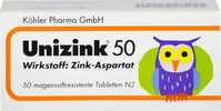 PZN-DE 03441621, K&ouml;hler Pharma Unizink 50 50 ST