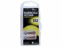 Batterie für Hörgeräte Duracell 312 6 ST