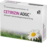 PZN-DE 02662780, Zentiva Pharma Cetirizin-Adgc 50 ST
