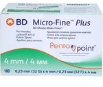 Bd Micro-Fine+ 4 Pen-Nadeln 0.23x4 Mm 110 ST
