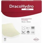 Dracohydro D&uuml;nn Hydrokoll. Wundauflage 10x10cm 10 ST