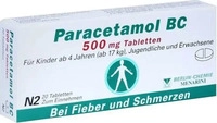 PZN-DE 04088380, BERLIN-CHEMIE Paracetamol Bc 500mg 20 ST