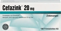 PZN-DE 02252786, Cefak Cefazink 20mg 100 ST