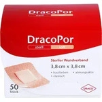 Dracopor Wundverband Steril 3.8x3.8cm Hautfarben 50 ST