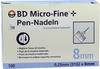 B-D Micro Fine+8 Nadeln 0.25x8Mm 100 ST