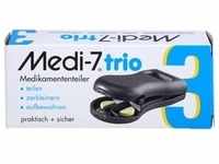 Medi-7 Trio Tablettenteiler Grau 1 ST