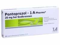 Pantoprazol-1A Pharma 20mg bei Sodbrennen 14 ST