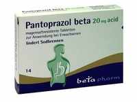 Pantoprazol Beta 20mg Acid Magensaftresist. Tabl. 14 ST