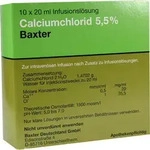 Calciumchloridl&ouml;sung 5.5% Pfrimmer 200 ML