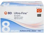 Bd Ultra-Fine Pen-Nadeln 8Mm 31 G 0.25 Mm 105 ST