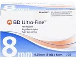 Bd Ultra-Fine Pen-Nadeln 8 Mm 31 G 0.25 Mm 105 ST