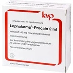 Lophakomp Procain 2ml 200 ML