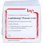Lophakomp Procain 2ml 40 ML
