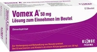 PZN-DE 16238525, Klinge Pharma Vomex A 50 mg L&ouml;sung Zum Einnehmen Im Beutel 12 ST