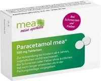 PZN-DE 16609111, Sanacorp Pharmahandel Paracetamol Mea 500 mg Tabletten 20 ST