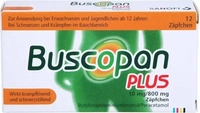 PZN-DE 17920911, EurimPharm Arzneimittel Buscopan Plus 10 mg /800 mg Suppositorien 12