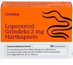 Loperamid Grindeks 2 mg Hartkapseln 10 ST