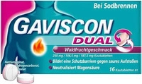 PZN-DE 20033102, Reckitt Benckiser Gaviscon Dual Waldfrucht 250 mg/106.5 mg/187.5 mg