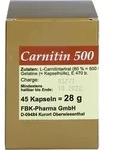 Carnitin 500 45 ST
