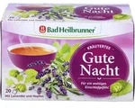 Bad Heilbrunner Kr&auml;utertee Gute Nacht 20 ST