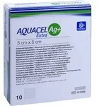 Aquacel Ag+ Extra 5x5 cm Kompressen 10 ST