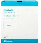 Biatain Schaumverband 10x10cm Nicht Haftend 10 ST
