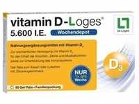 Vitamin D-Loges 5.600 I.e. Wochendepot Fam.-Pack. 60 ST