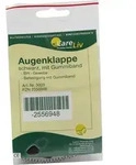Augenklappe Schwarz mit Gummiband 1 ST