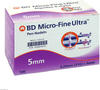 Bd Micro Fine Ultra Pen-Nadeln 0.25x5Mm 100 ST
