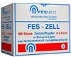 Zellstofftupfer Fes-Zell 4x5cm Hgbl 100 ST