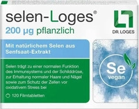 PZN-DE 18115815, Dr. Loges + Selen-Loges 200 Ug Pflanzlich 120 ST