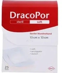 Dracopor Wundverband 15x15 cm Steril 25 ST