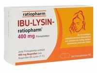 Ibu-Lysin-Ratiopharm 400 mg Filmtabletten 50 ST