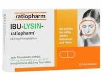 Ibu-Lysin-Ratiopharm 293 mg Filmtabletten 20 ST