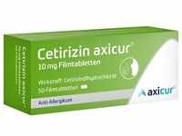 Cetirizin Axicur 10 mg Filmtabletten 50 ST
